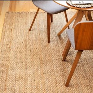 Custom Size Hand Braided Natural Jute Runner